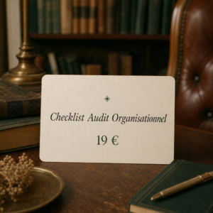 Checklist Audit Organisationnel