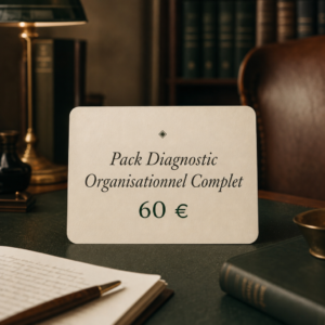 Pack Diagnostic Organisationnel Complet